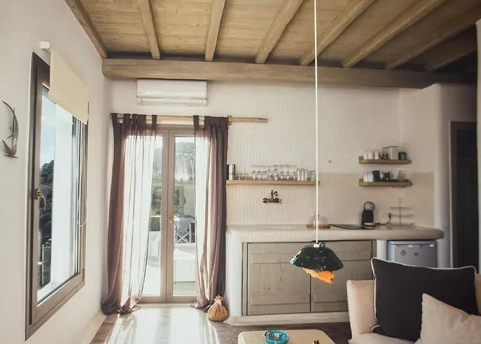 Aegean Aura , Stylish Mykonos شقة